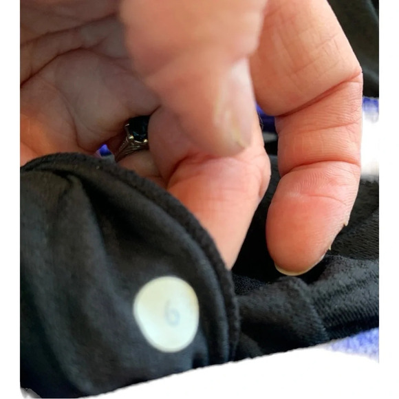 Lululemon Deep Breath V Wrap Neckline Racerback Pigment Blue Stripe Workout Tank - Picture 13 of 13